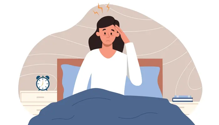 Trằn trọc khó ngủ là tình trạng khó đi vào giấc ngủ, ngủ không sâu