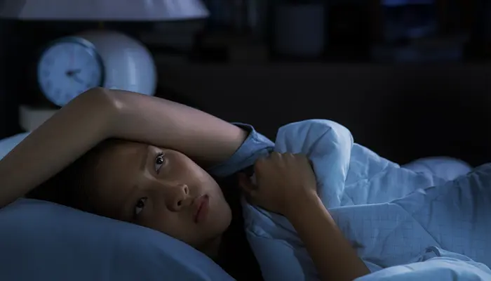 Mất ngủ, khó ngủ cũng là triệu chứng của rối loạn lo âu lan tỏa