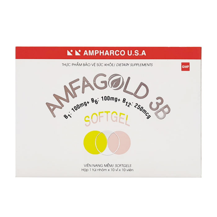 Amfagold 3B giúp bổ não 100 viên Amfagold 3B giúp bổ não 100 viên