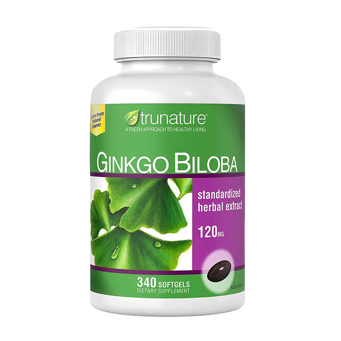 Ginkgo Biloba 120mg Trunature 340 viên Ginkgo Biloba 120mg Trunature 340 viên