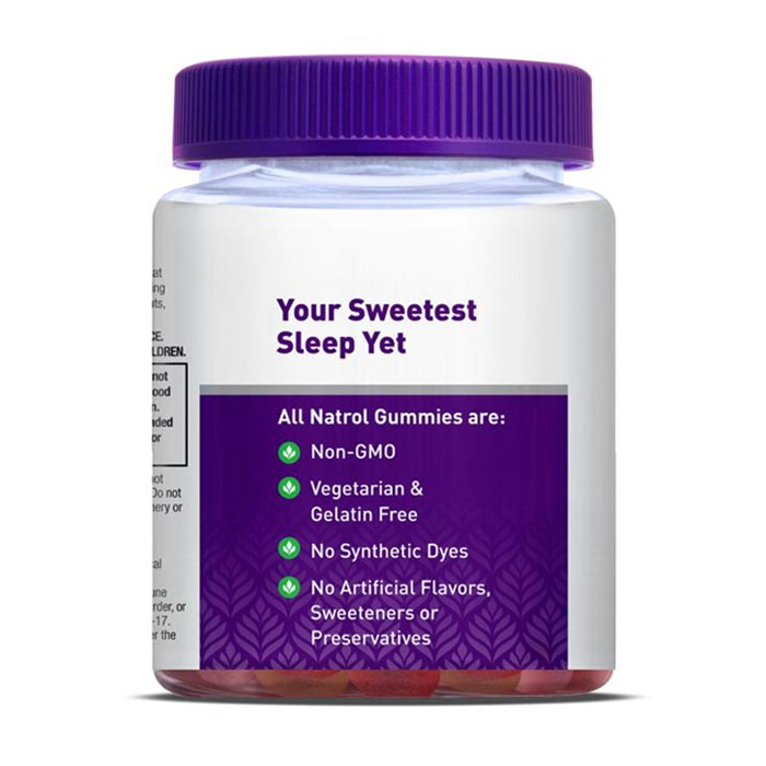 Natrol Gummies Melatonin 5mg giúp ngủ ngon 90 viên  Natrol Gummies Melatonin 5mg giúp ngủ ngon 90 viên