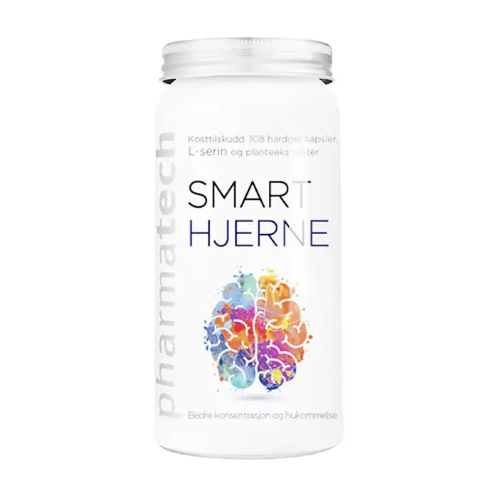 Smart Hjerne Pharmatech hỗ trợ trí não 108 viên Smart Hjerne Pharmatech hỗ trợ trí não 108 viên