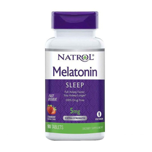 Natrol Melatonin Sleep 5mg giúp ngủ ngon 90 viên 