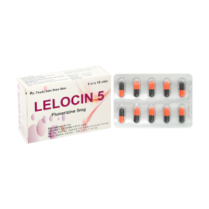 Lelocin 5 Celogen điều trị chứng đau nửa đầu 30 viên