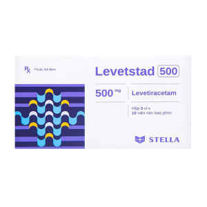Levetstad 500 Stella điều trị động kinh khởi phát cục bộ 30 viên