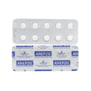 Anepzil 5mg Agimexpharm điều trị triệu chứng suy giảm trí nhớ 30 viên