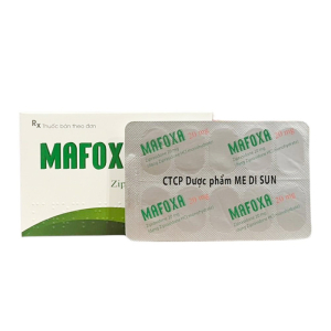Mafoxa 20mg Medbolide điều trị tâm thần phân liệt, đợt hưng cảm 30 viên