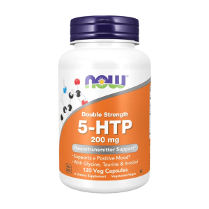 5-HTP 200mg Double Strength Now Foods hỗ trợ tâm trạng tích cực 120 viên