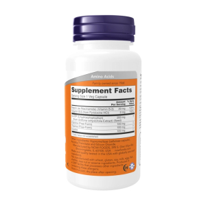 5-HTP 200mg Double Strength Now Foods hỗ trợ tâm trạng tích cực 60 viên