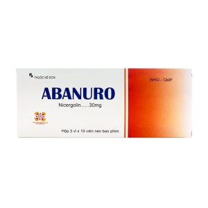 Abanuro 30mg Phương Đông điều trị rối loạn tuần hoàn não 30 viên