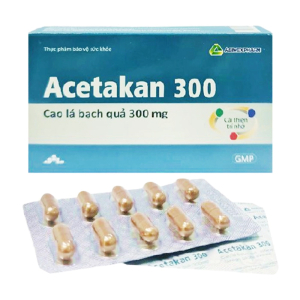 Acetakan 300 Agimexpharm hỗ trợ tuần hoàn máu não 30 viên