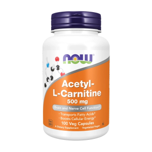 Acetyl-L-Carnitine 500mg Now Foods hỗ trợ vận chuyển chất béo 100 viên Acetyl-L-Carnitine 500mg Now Foods hỗ trợ vận chuyển chất béo 100 viên
