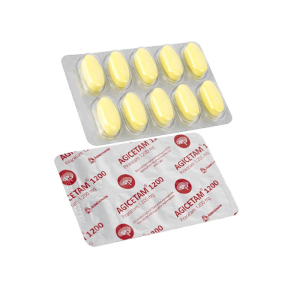 Agicetam 1200 Agimexpharm điều trị chóng mặt, suy giảm trí nhớ 30 viên