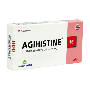 Agihistine 16 Agimexpharm điều trị hội chứng Ménière 40 viên