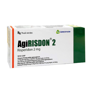 AgiRISDON 2 Agimexpharm điều trị các bệnh loạn thần 100 viên