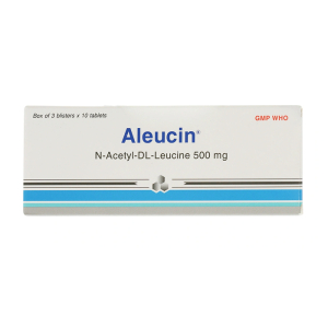 Aleucin 500mg Bidiphar điều trị các cơn chóng mặt 30 viên