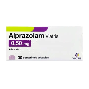 Alprazolam Viatris 0.5mg điều trị rối loạn lo âu, mất ngủ 30 viên