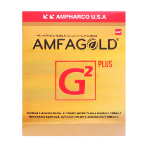 Amfagold G2 Plus giúp bổ não 30 viên
