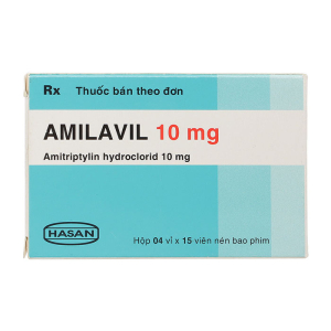 Amilavil 10mg Hasan điều trị trầm cảm, đau thần kinh 60 viên
