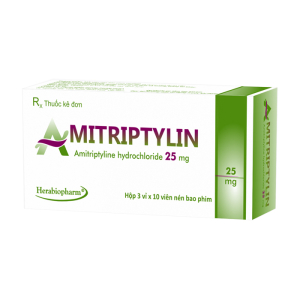 Amitriptyline 25mg Herabiopharm điều trị trầm cảm 30 viên