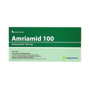 Amriamid 100 Agimexpharm điều trị các bệnh tâm thần 30 viên
