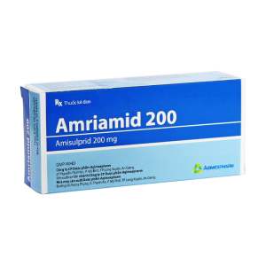 Amriamid 200 Agimexpharm điều trị các bệnh tâm thần 30 viên