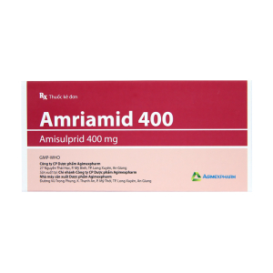 Amriamid 400 Agimexpharm điều trị các bệnh tâm thần 30 viên