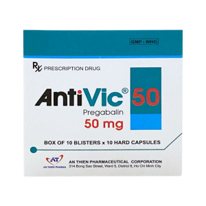 Antivic 50 An Thiên điều trị đau thần kinh 100 viên