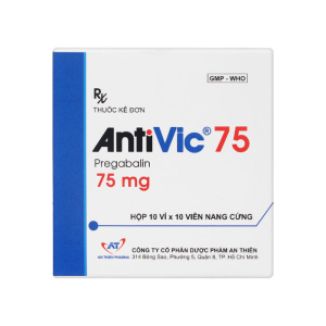 Antivic 75 An Thiên điều trị đau thần kinh trung ương và ngoại biên 100 viên