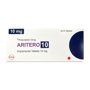 Aritero 10mg Hetero điều trị tâm thần phân liệt, rối loạn lưỡng cực 30 viên