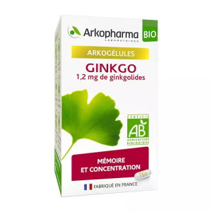 Arkogelules Ginkgo BIO Arkopharma 150 viên
