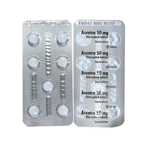 Asentra 50mg KRKA điều trị trầm cảm, rối loạn lo âu 28 viên