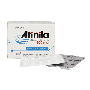 Atinila 500mg An Thiên điều trị chóng mặt 50 viên