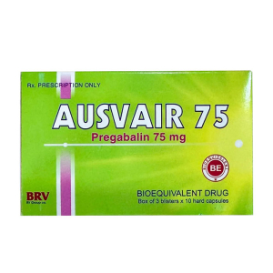 Ausvair 75mg BV Pharma điều trị đau do nguyên nhân thần kinh 30 viên
