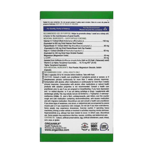 Bed Time Organika giúp ngủ ngon 60 viên