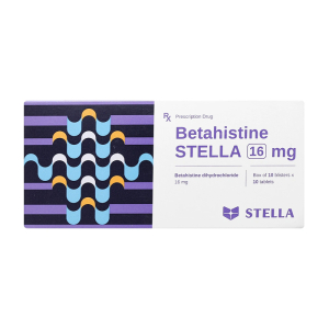 Betahistine Stella 16mg điều trị hội chứng Meniere, chóng mặt, ù tai 100 viên
