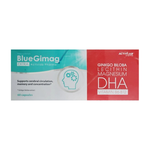 Bluegimag Extra Activlab hỗ trợ tăng cường máu não 60 viên