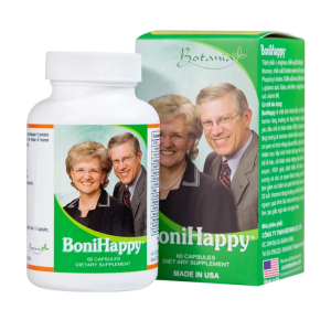 BoniHappy Botania hỗ trợ điều trị mất ngủ, cải thiện sức khỏe 60 viên
