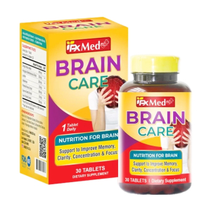 Brain Care MediUSA hỗ trợ tuần hoàn máu não 30 viên 