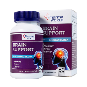 Brain Support Pharma World hỗ trợ sức khỏe cho não 60 viên