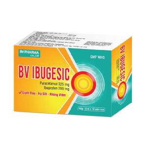 BV Ibugesic BV Pharma điều trị chứng đau 100 viên