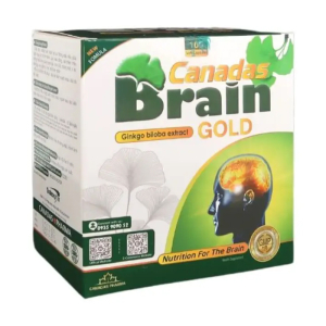 Canadas Brain Gold hỗ trợ tăng tuần hoàn não 100 viên