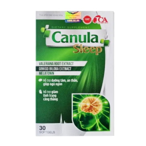 Canula Sleep hỗ trợ dưỡng tâm an thần, giúp ngủ ngon giấc 30 viên