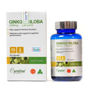 Careline Ginkgo Biloba 2500mg 60 viên