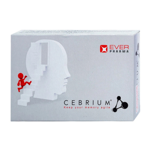 Cebrium Ever Pharma hỗ trợ tăng khả năng tập trung, cải thiện trí nhớ 30 viên