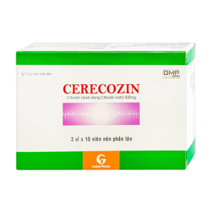 Cerecozin 500mg Sao Kim hỗ trợ cải thiện trí nhớ 30 viên