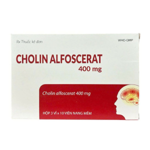 Cholin Alfoscerat 400mg Hà Nam điều trị trầm cảm 30 viên