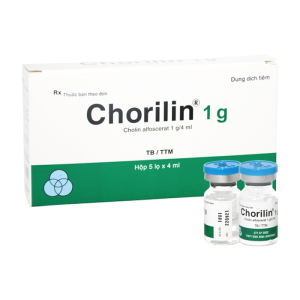 Chorilin 1g Bidiphar điều trị các hội chứng tâm lý hệ não bộ suy giảm 