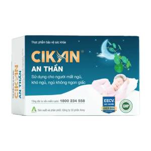 Cikan An Thần Anvy hỗ trợ ngủ ngon 30 viên
