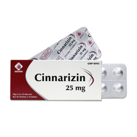 Cinnarizine: Điều trị rối loạn tiền đình hiệu quả